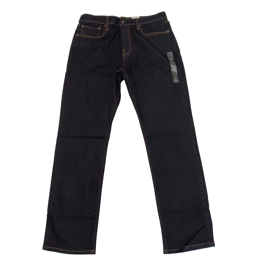 Lucky Brand 223 Straight Leg Dark Wash Stretch Jeans Mens 34x32 NWT Coolmax